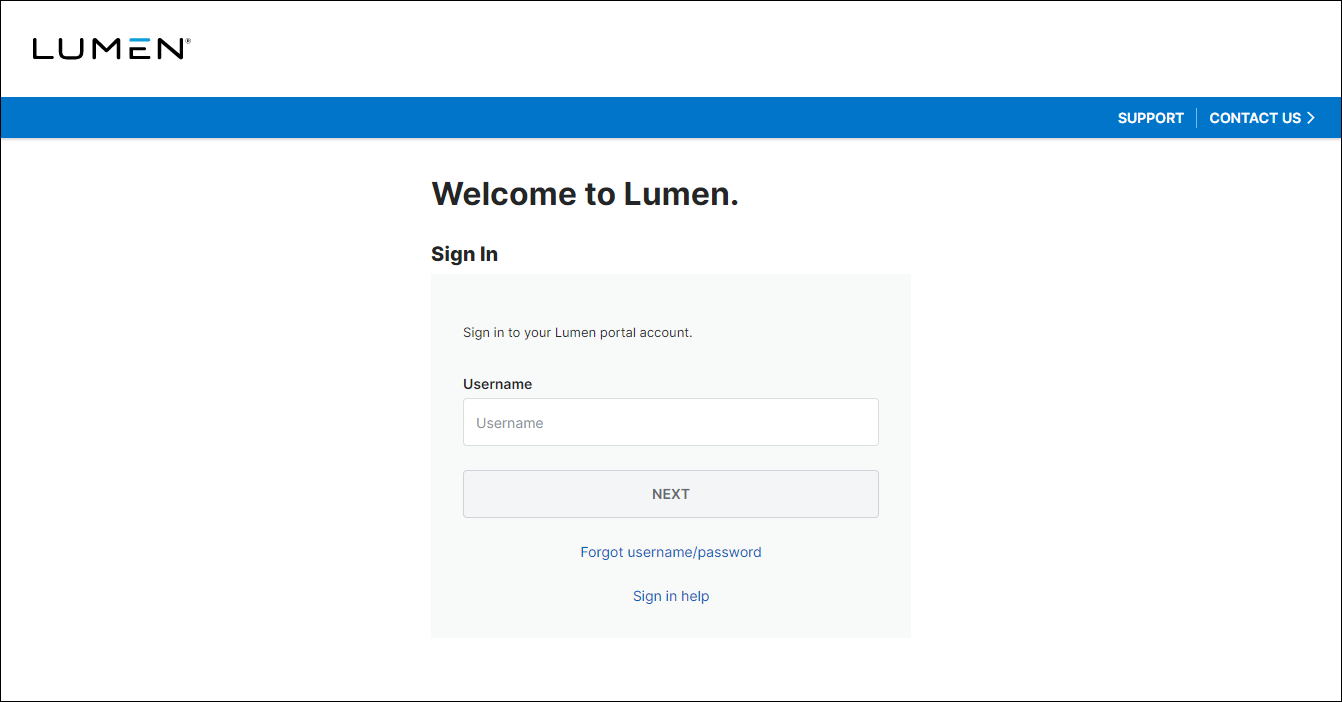 Developer Center login page