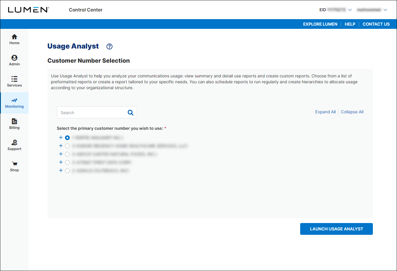 Usage Analyst