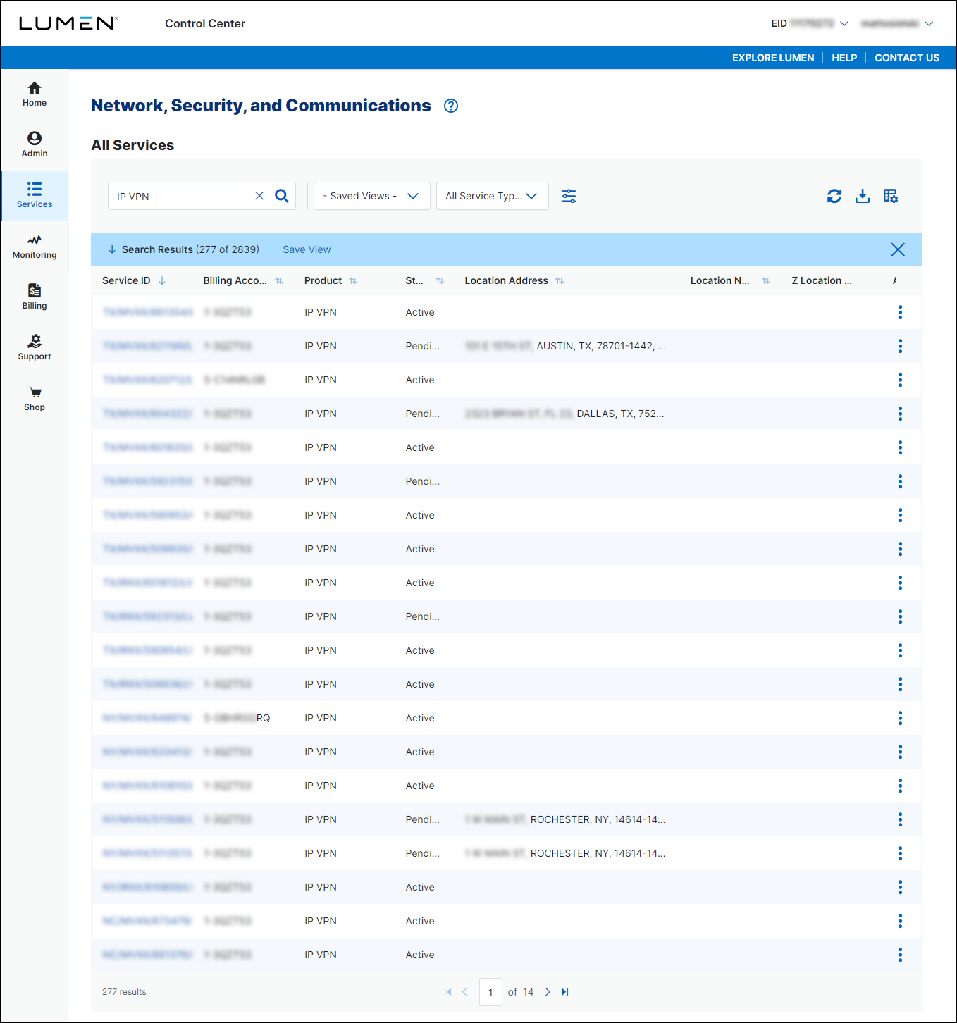 Network, Security, and Communications (showing search results)