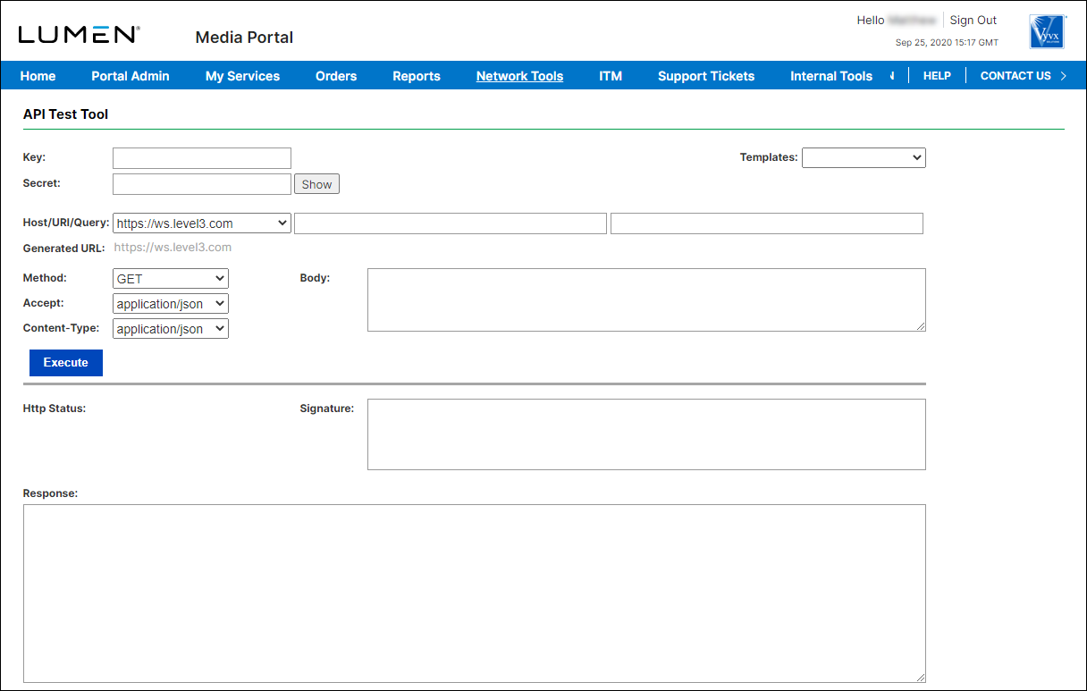 API test tool